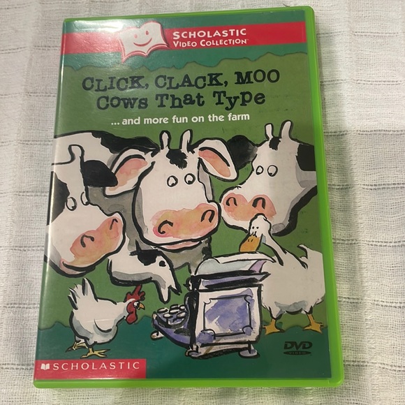 Scholastic Other - Click Clack moo cows that type and more fun on the farm, scholastic DVD